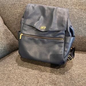 Freshly Picked Navy Blue Diaper Bag